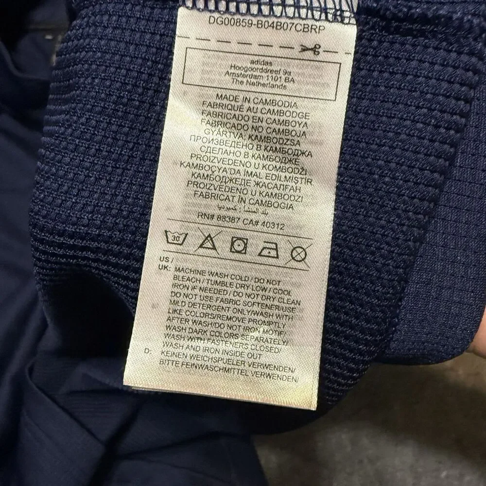 Adidas Mens Prime Employee Jacket Size 3XL Fulfillment Center Delivery Warehouse